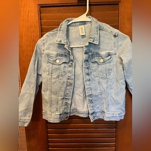 Jean jacket - girls size 7/8